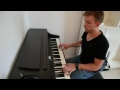 Cieling Can't hold us Macklemore and Ryan Lewis piano violin guitar cover