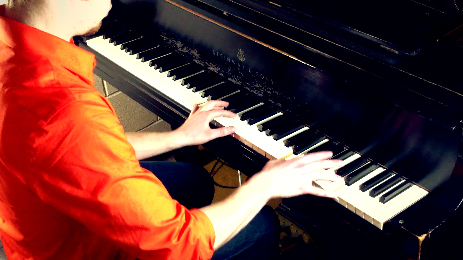 berzerk eminem piano cover