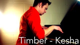 timber kesha pitubull piano cover