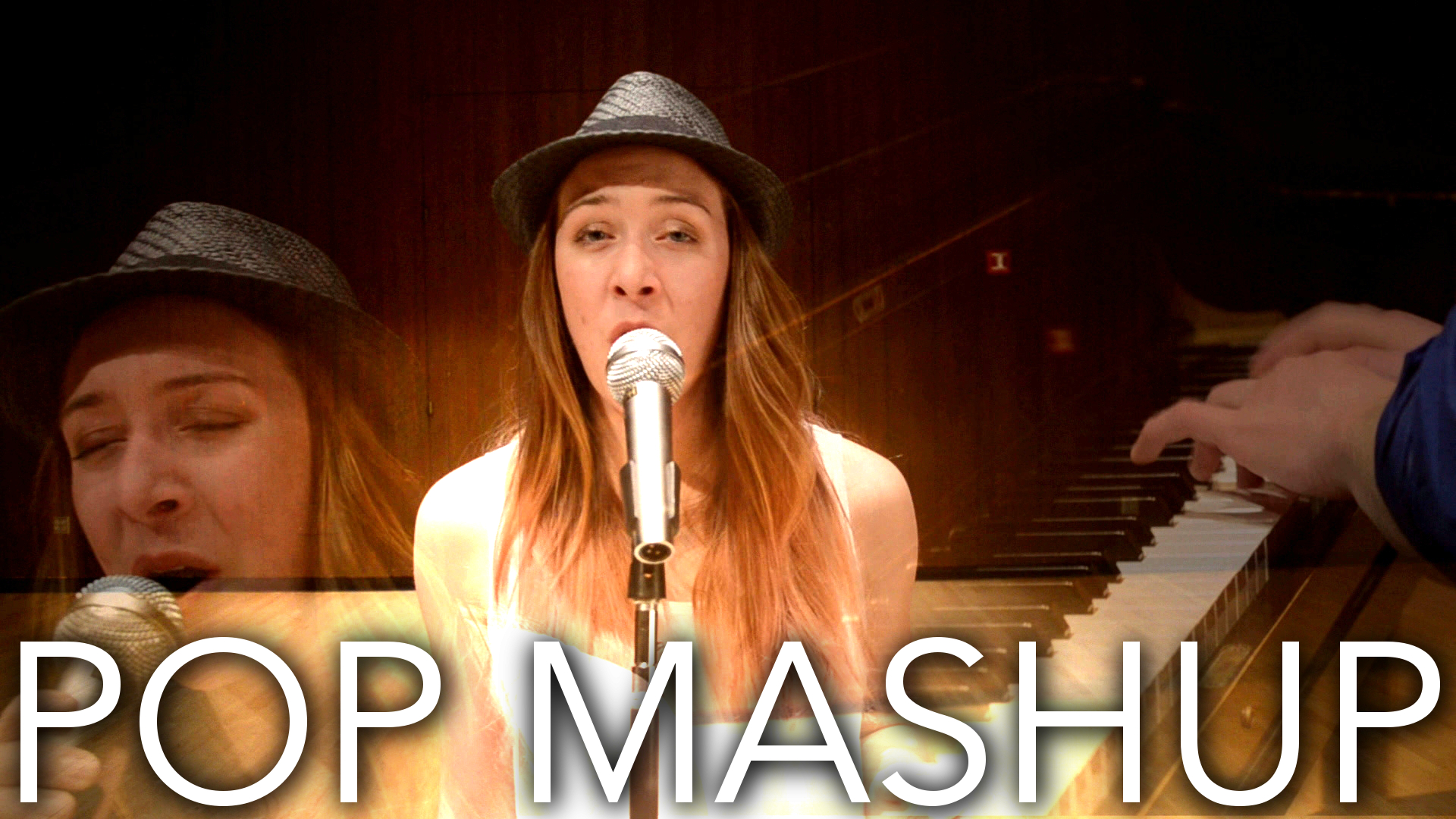 Pop Mashup piano and singing 2014 tumbnail